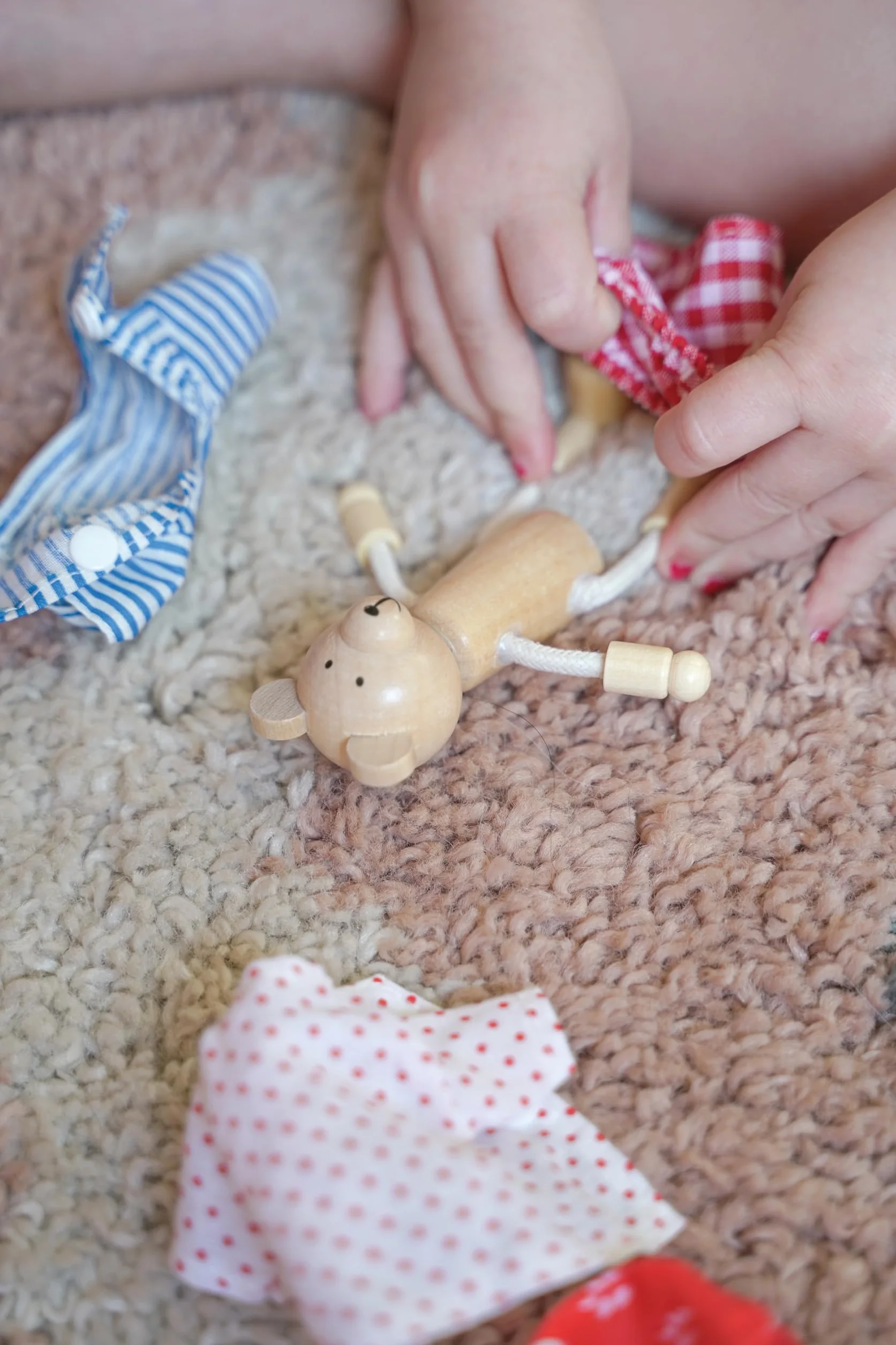Biegepuppen Bärchens Klamottenkiste