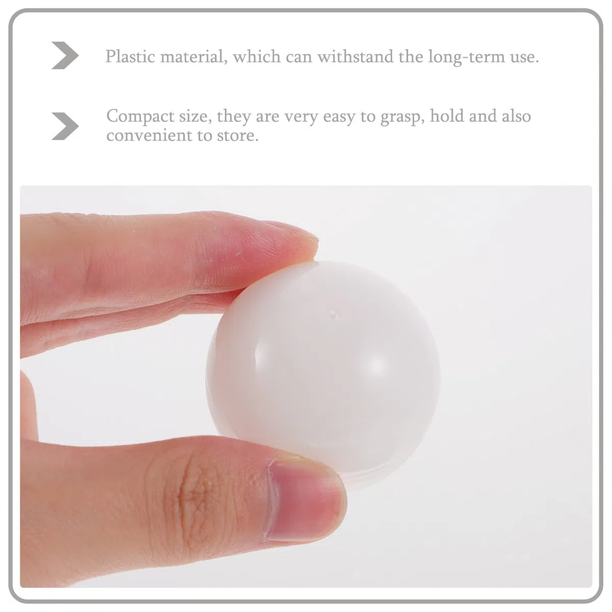 Ciieeo Palline Lotteria Apribili 1.57 Pollici Sfere Di Plastica Riutilizzabili Per Giochi Tradizionali Eventi Feste Con Spazio Per Sorprese Interne Set Da 25