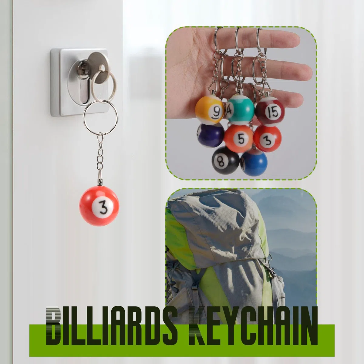 Set di da Biliardo colorato, 16 Pezzi, Mini con Modelli da Biliardo e Palline, Accessori di Alta qualità per Gli Appassionati di Biliardo