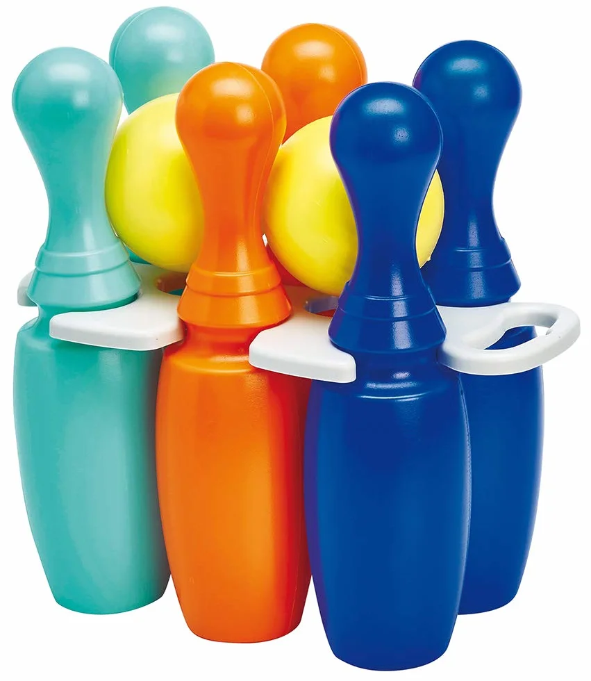 Giocattoli Ecoiffier - 155 - Gioco 6 Birilli Bowling 23 cm, Gioco all'aperto per Bambini, a Partire dai 18 Mesi, Prodotto in Francia