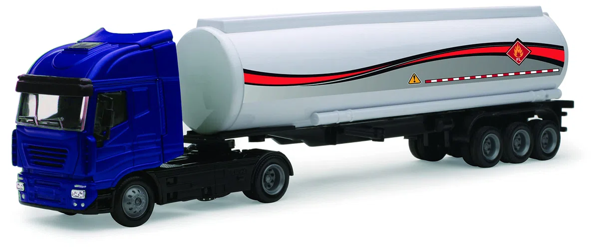 NEWRAY 15623B - Truck Iveco Stralis Petroleum Tank, Scala 1:43