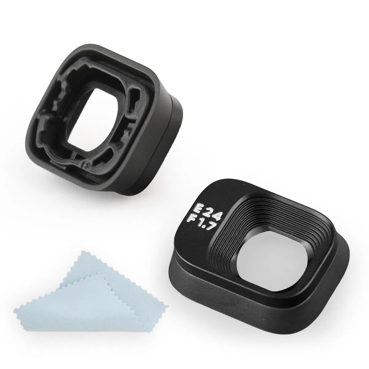 Sostituzione per DJI Mini 3/Mini 3 PRO Cornice per Fotocamera con Giunto Cardanico per DJI Mini 3 PRO Copertura di Copriobiettivo Cardanico Compatibile con Panno per la Pulizia Accessori