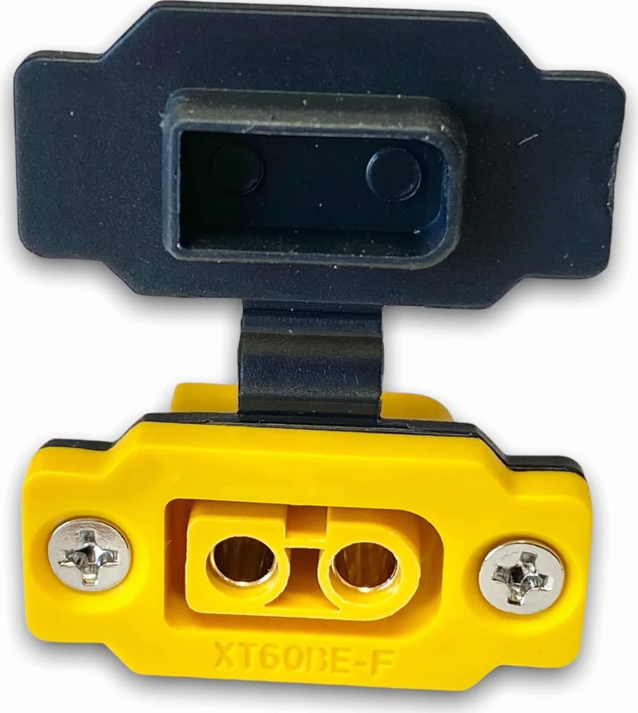 HUAZIZ XT60E-F 10 Pezzi connettori ad alta corrente con tappo in gomma, viti impermeabili per batteria Lipo XT60