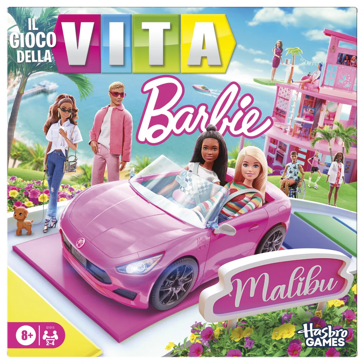 Il Gioco della Vita: Barbie Edition, gioco da tavolo - Versione italiana
