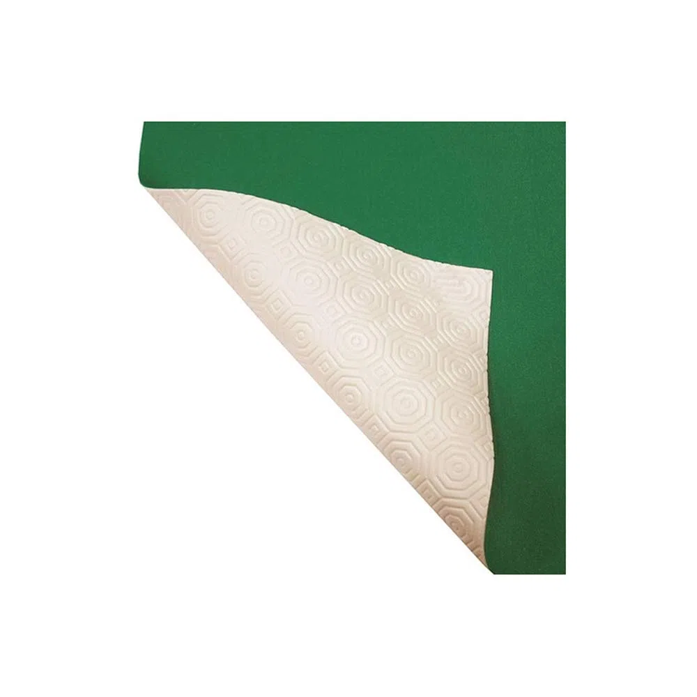 CERATA COPRITAVOLO MOLLETTONE PARACOLPI poker bianco e verde cm 140x180