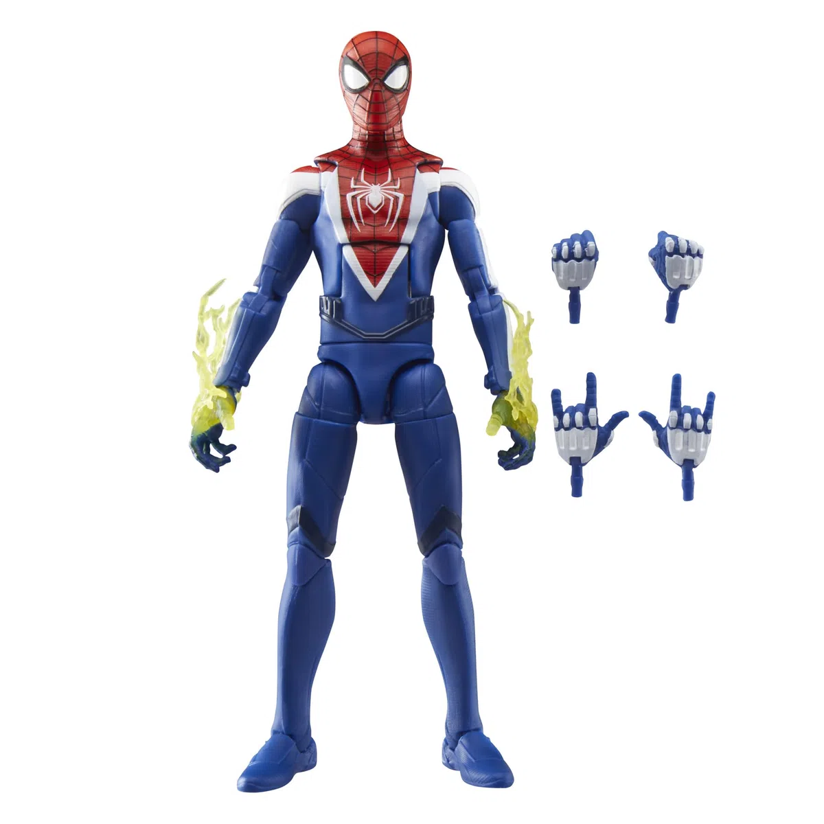 Hasbro Marvel Legends Series, Gamerverse, Miles Morales con tuta migliorata, action figure di Spider-Man