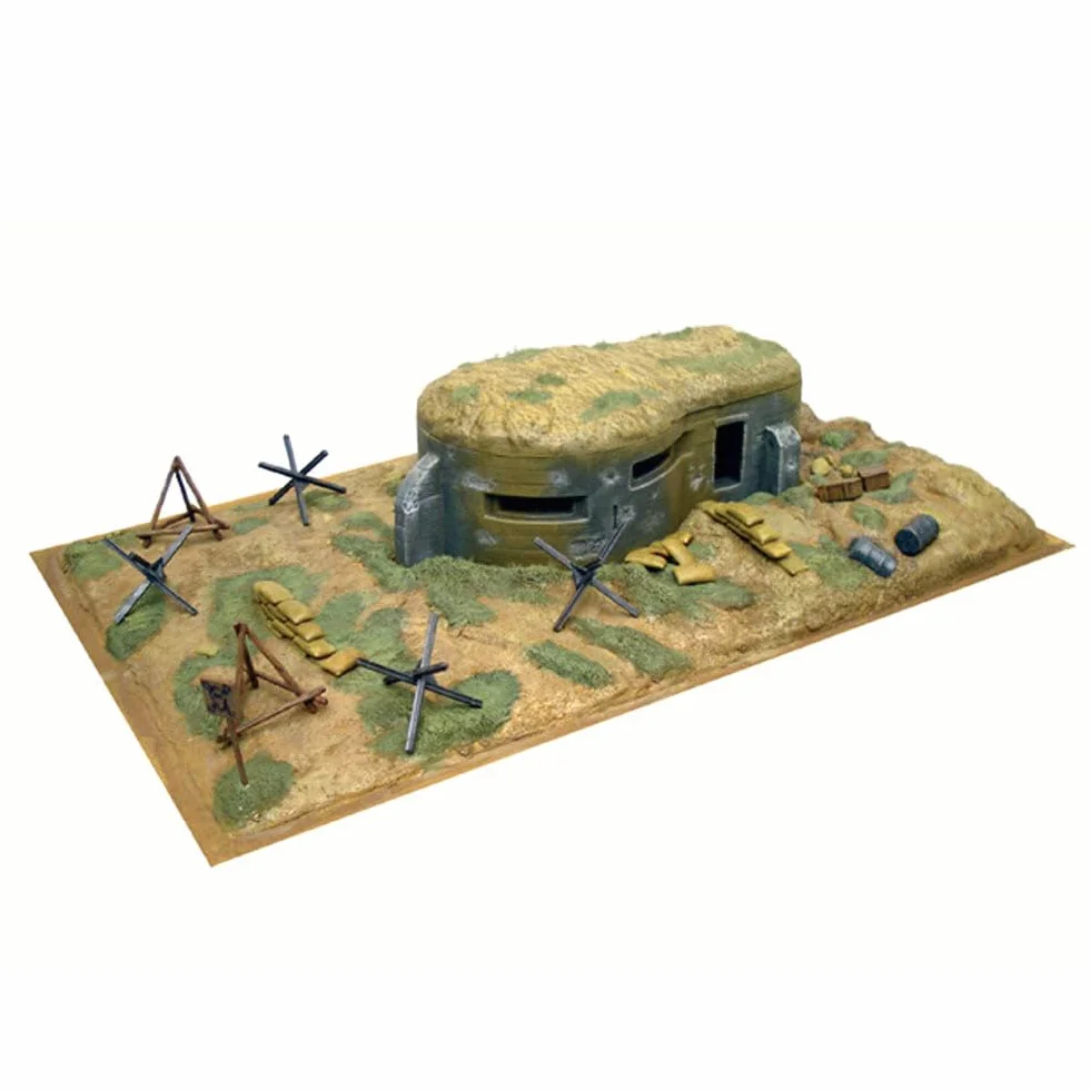 Italeri 6070 - WWII Bunker And Accessories Scala 1:72