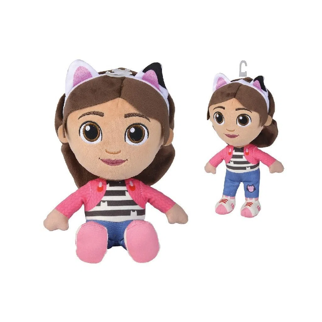 Gabby - Casa delle bambole Gabby 45 cm, peluche per tutte le età