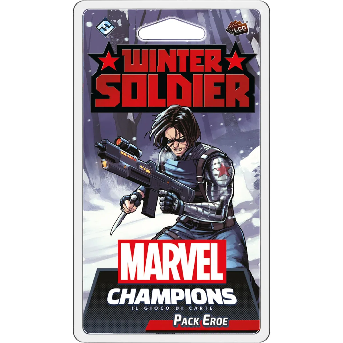 Asmodee, Marvel Champions Il Gioco di Carte: Winter Soldier, Pack Eroe, Espansione Gioco da Tavolo, 14+ Anni, 1-4 Giocatori, Edizione in Italiano