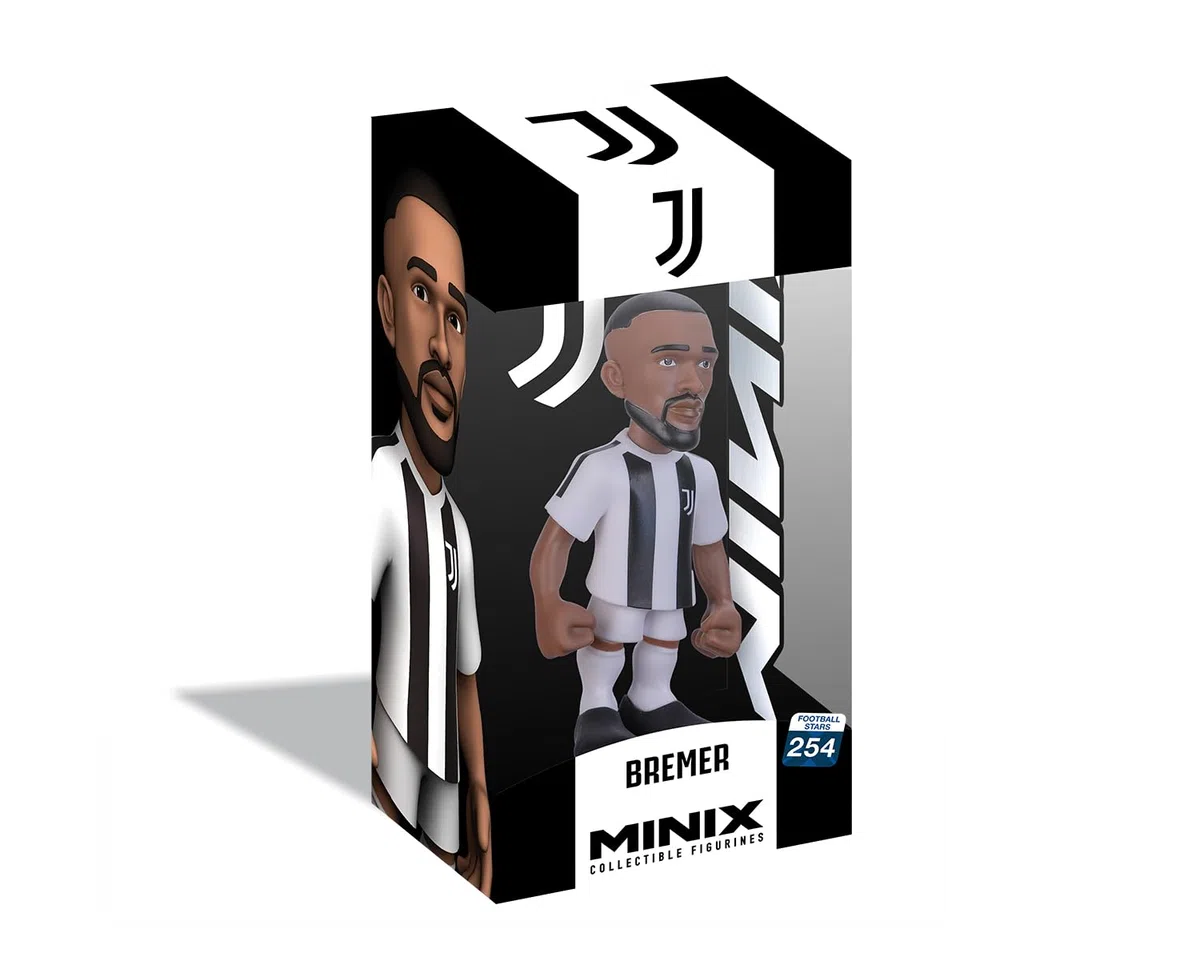 MINIX - Football Stars #254 - Juventus - Gleison Bremer - Statuetta da collezione 12 cm