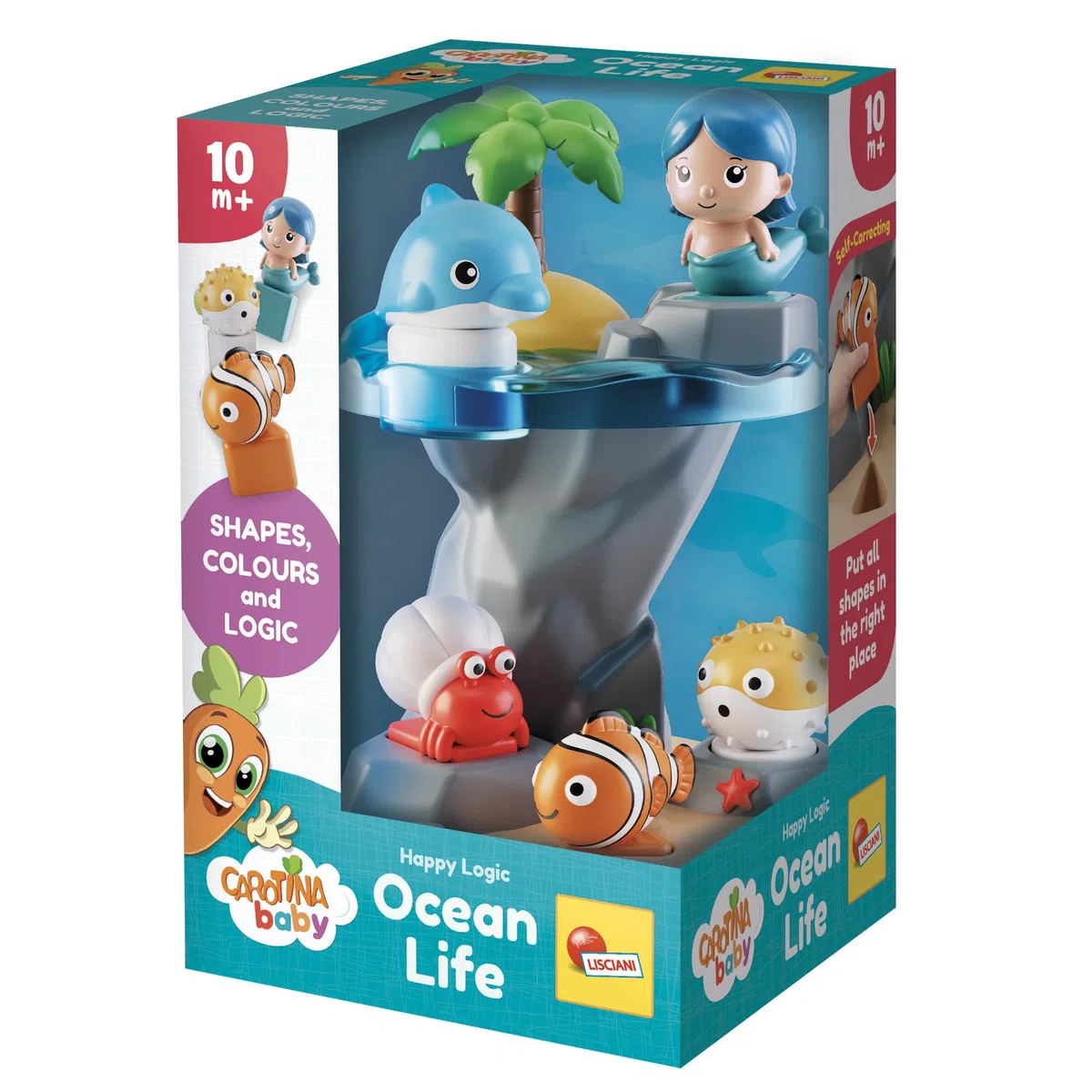 Lisciani Giochi - Carotina My First Logic Ocean Life, 117703