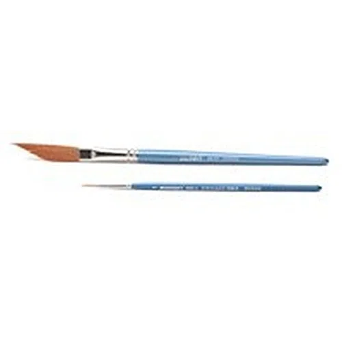 2 pennelli sintetici per pinstriping Kolibri
