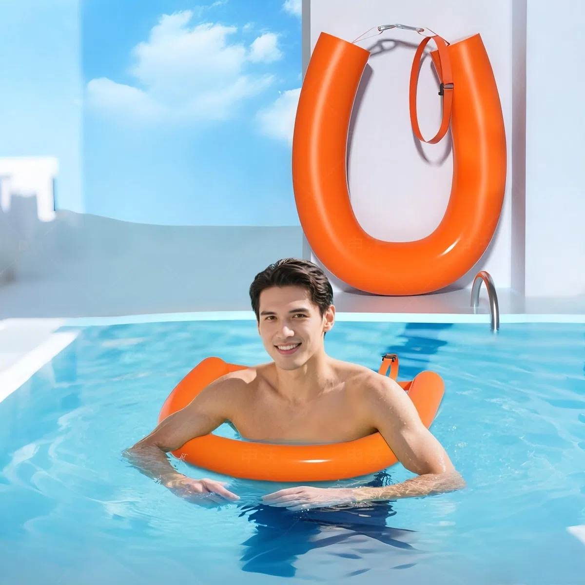 Noodle per piscina, in schiuma ad alta galleggiabilità, per allenamento di nuoto, bastone galleggiante a lunga durata per divertimento in piscina, galleggiante durevole