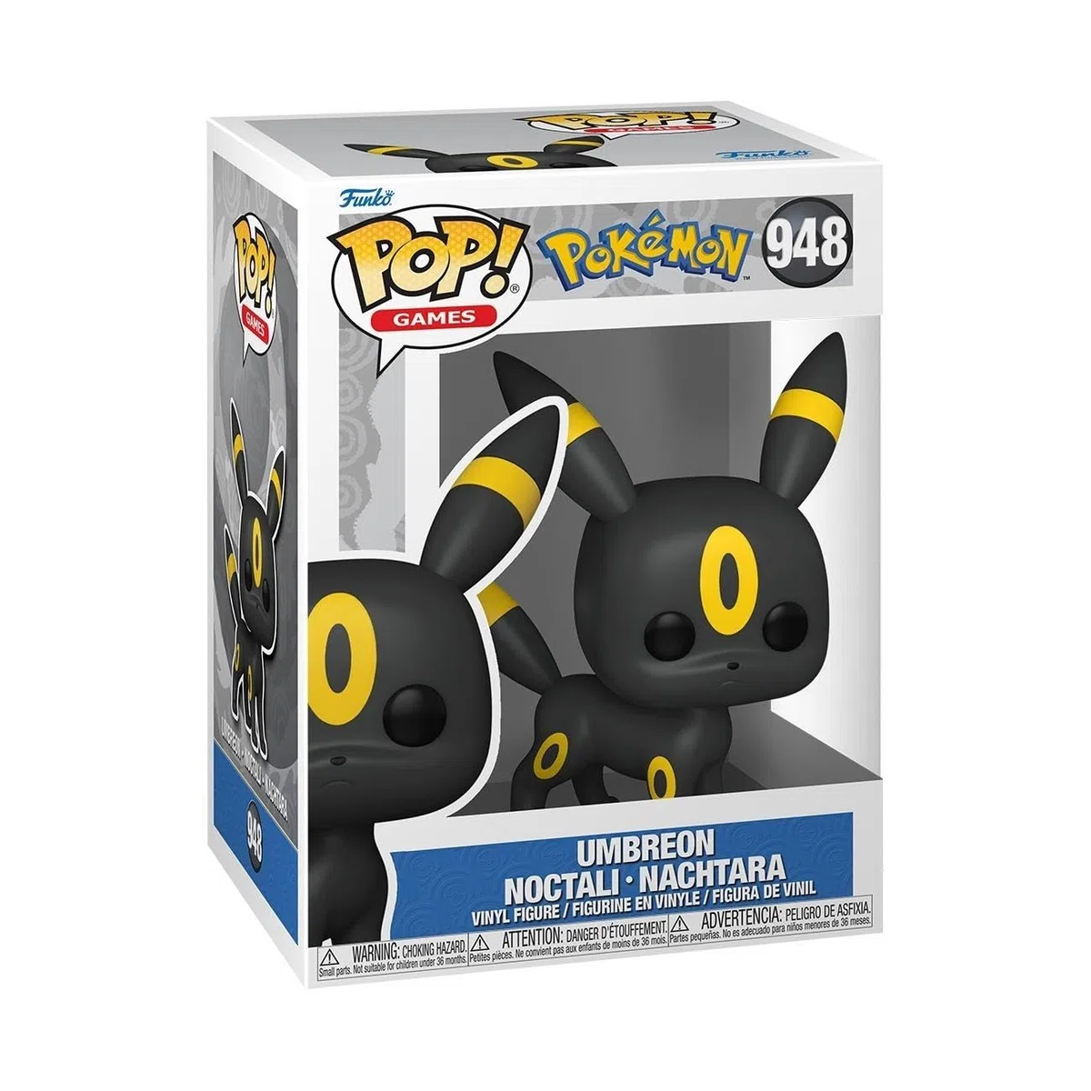 Funko POP! Games: Pokemon - Umbreon - Figura in Vinile da Collezione - Idea Regalo - Merchandising Ufficiale - Giocattoli per Bambini e Adulti - Video Games Fans - Figura per i Collezionisti