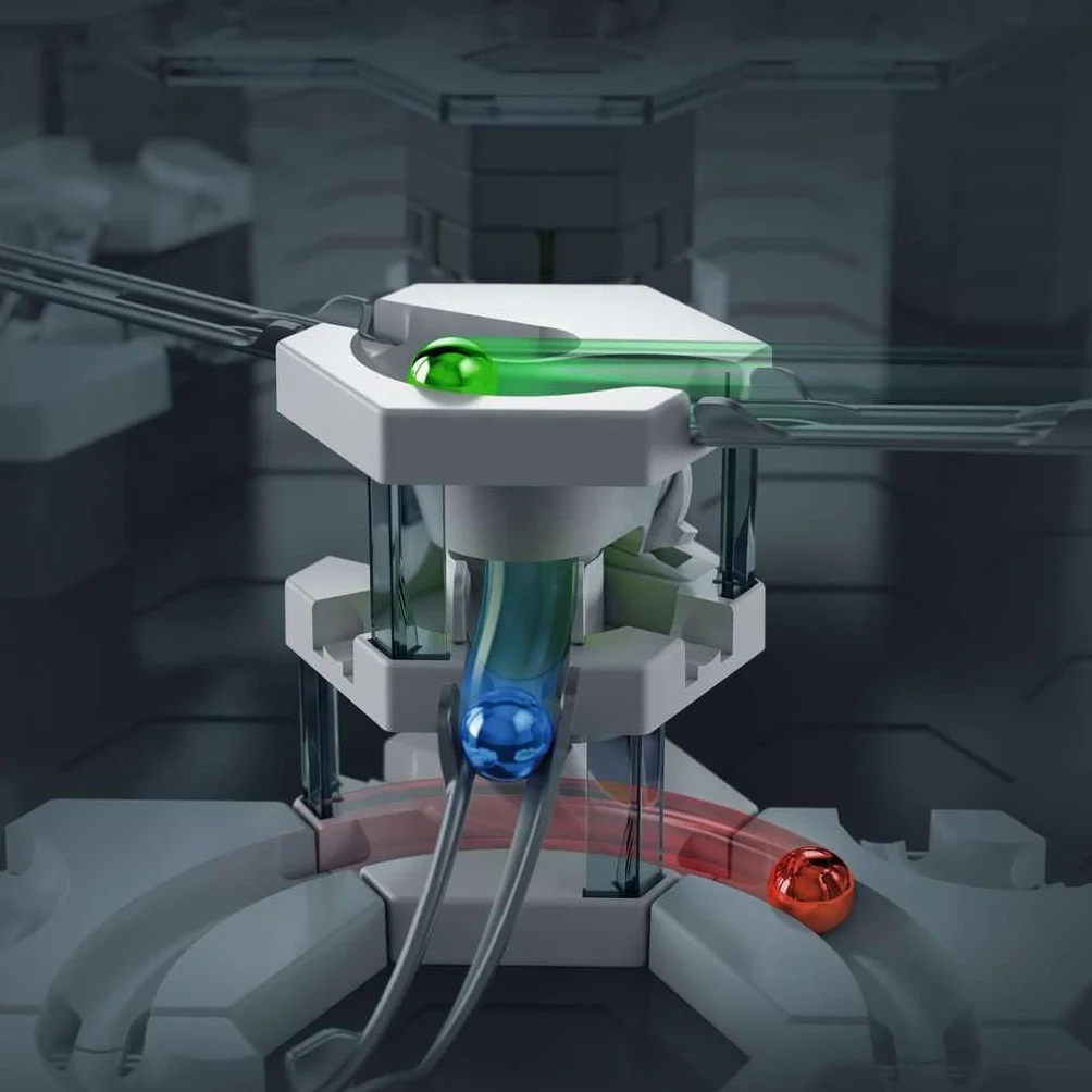 Ravensburger GraviTrax PRO Element Releaser - Zubehör für Das Kugelbahnsystem. Kombinierbar mit Allen GraviTrax Produktlinien, Starter Sets, Estensioni ed Elementi, Konstruktionsspielzeug AB 8 J.