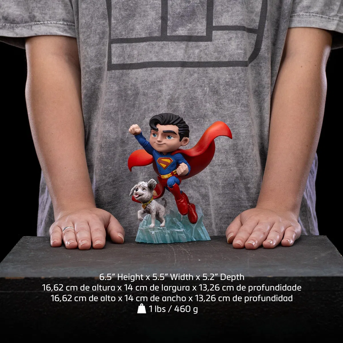 Iron Studios Statua Minico Superman e Krypto Superman: Legacy 16.62 cm