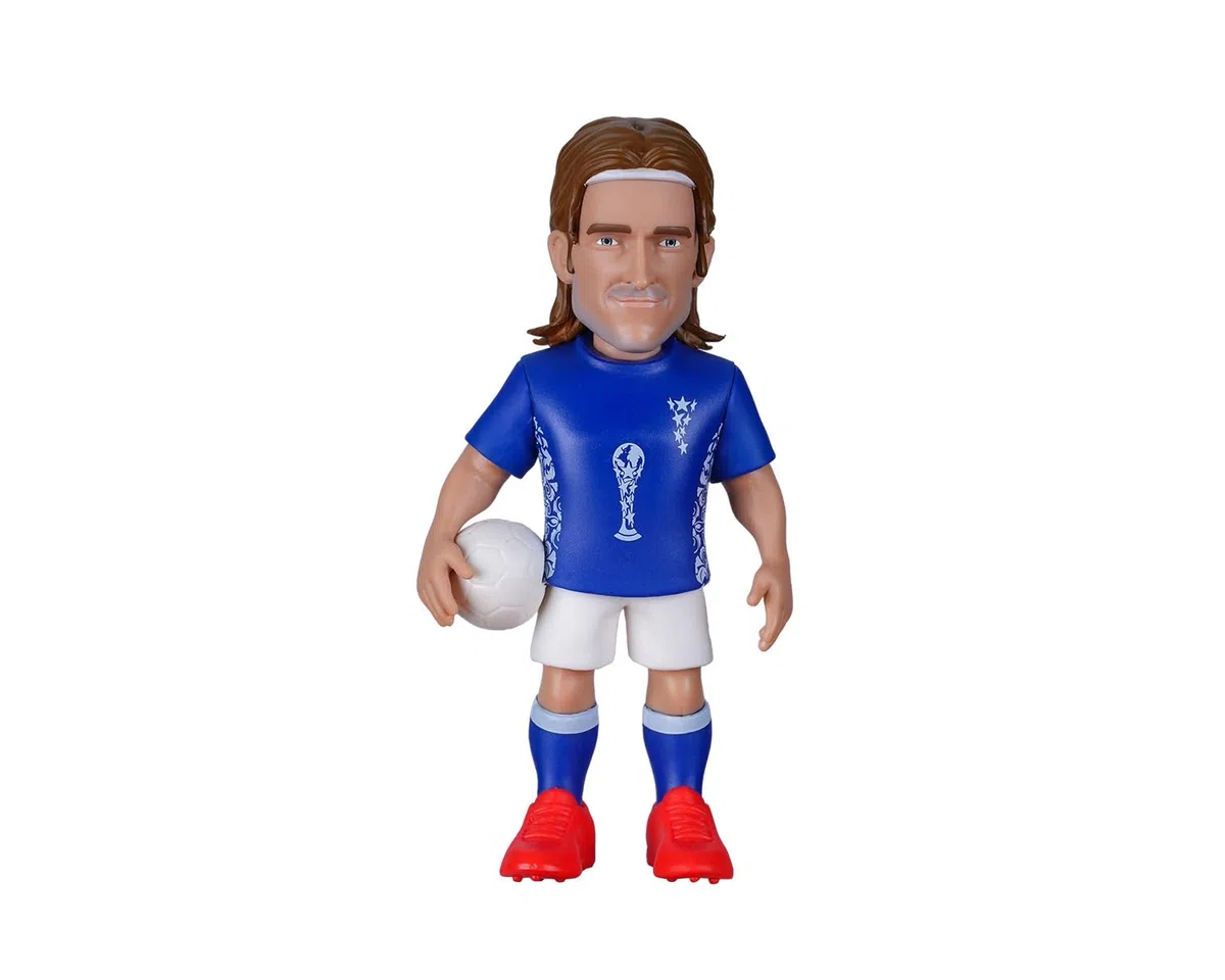 MINIX - Football Legends - Coppa del Mondo di Leggende #126 - Italia - Totti - Personaggio da collezione 12 cm