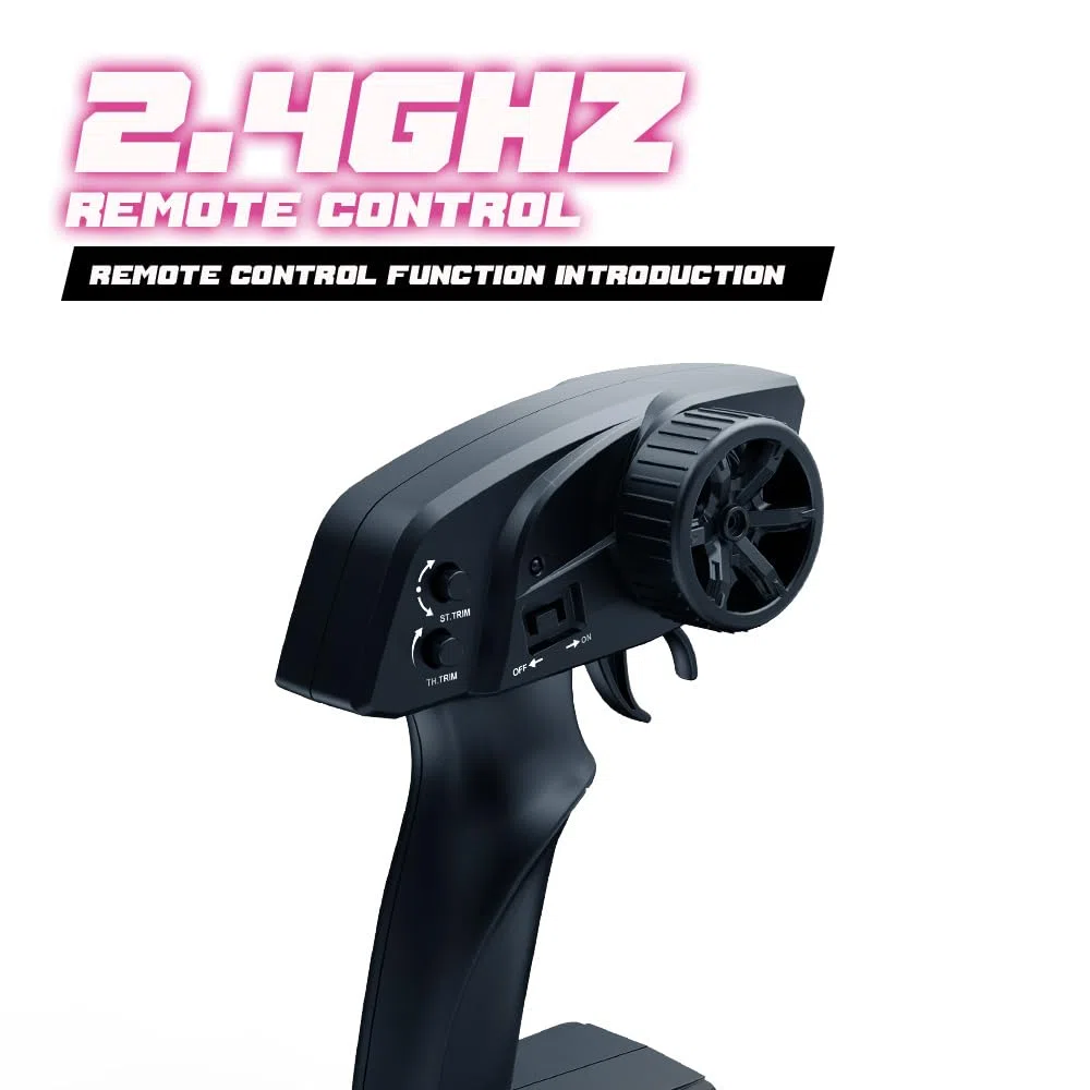 2.4GHz Radio Controller Remote Control System Compatibile con 9502E RC Truck
