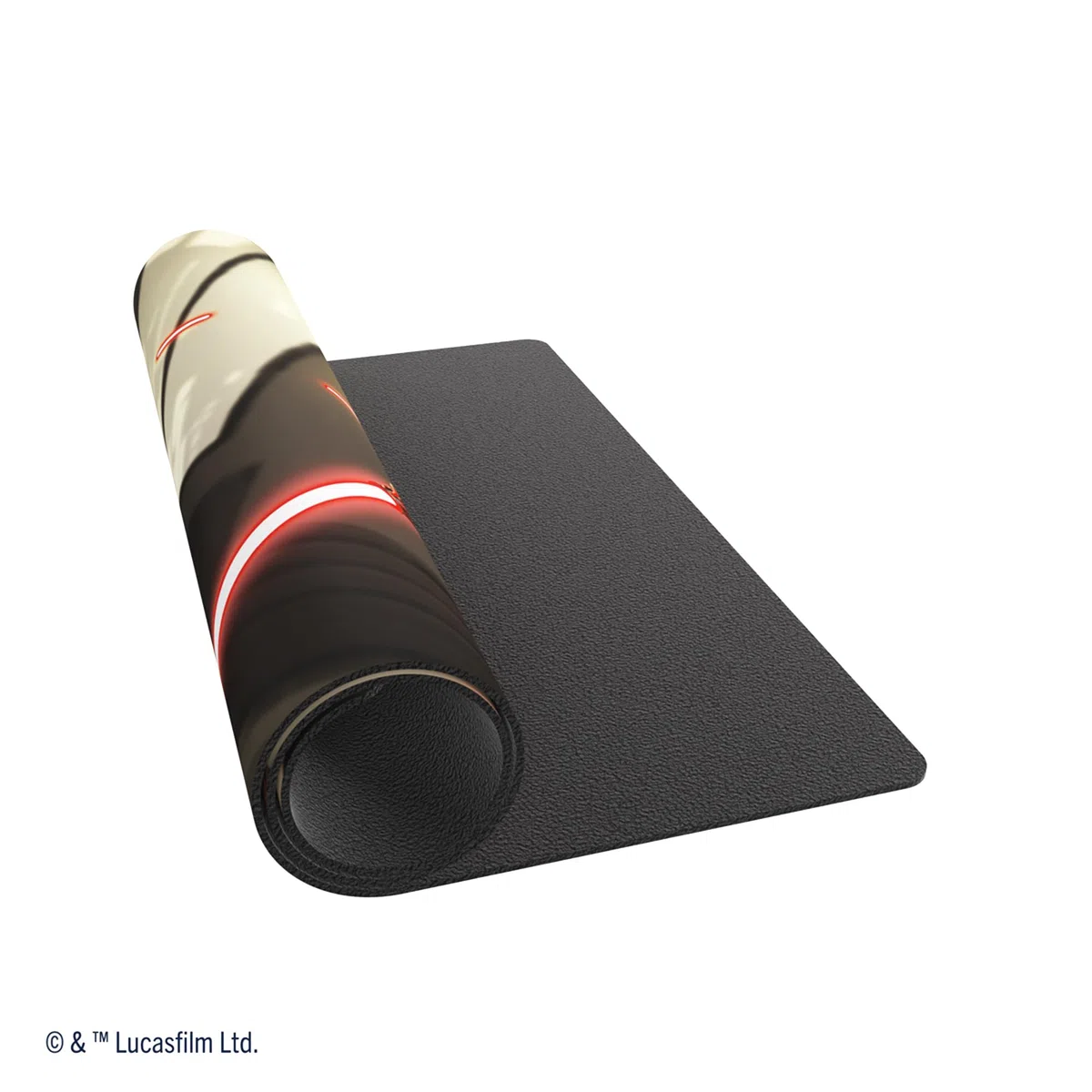 Star Wars Unlimited Darth Maul PRIME GAME MAT - Officially Licensed, Full-Color Printed, Playmat, Slip-Resistant 24" by 14" Rubber Mat, Compatible with TCGs & LCGs, Made by Gamegenic