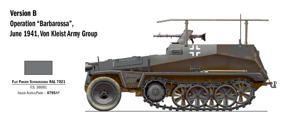 Italeri ITA7034 Kit Modello, Colore Modellato