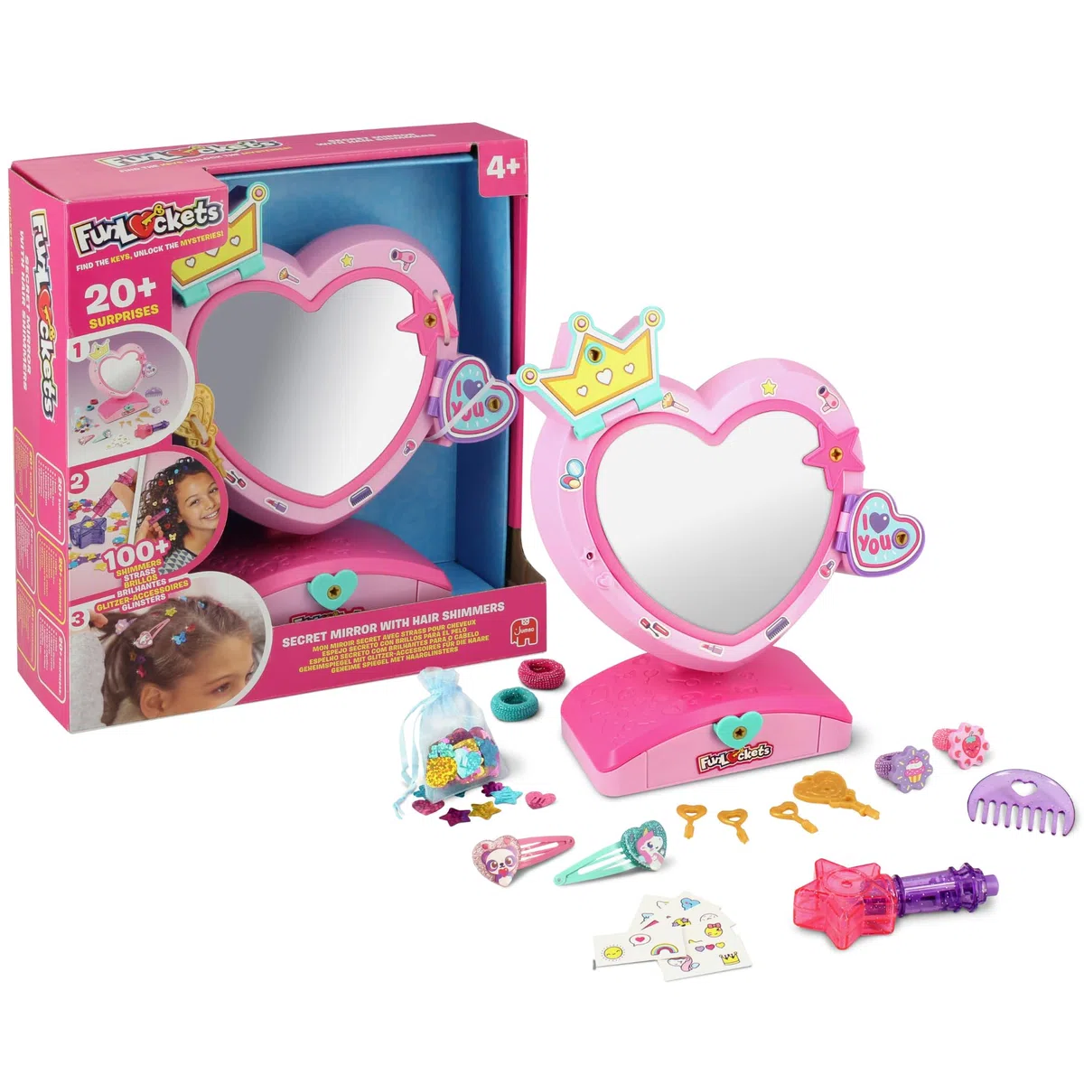Funlockets - Geheimspiegel mit Glitzer