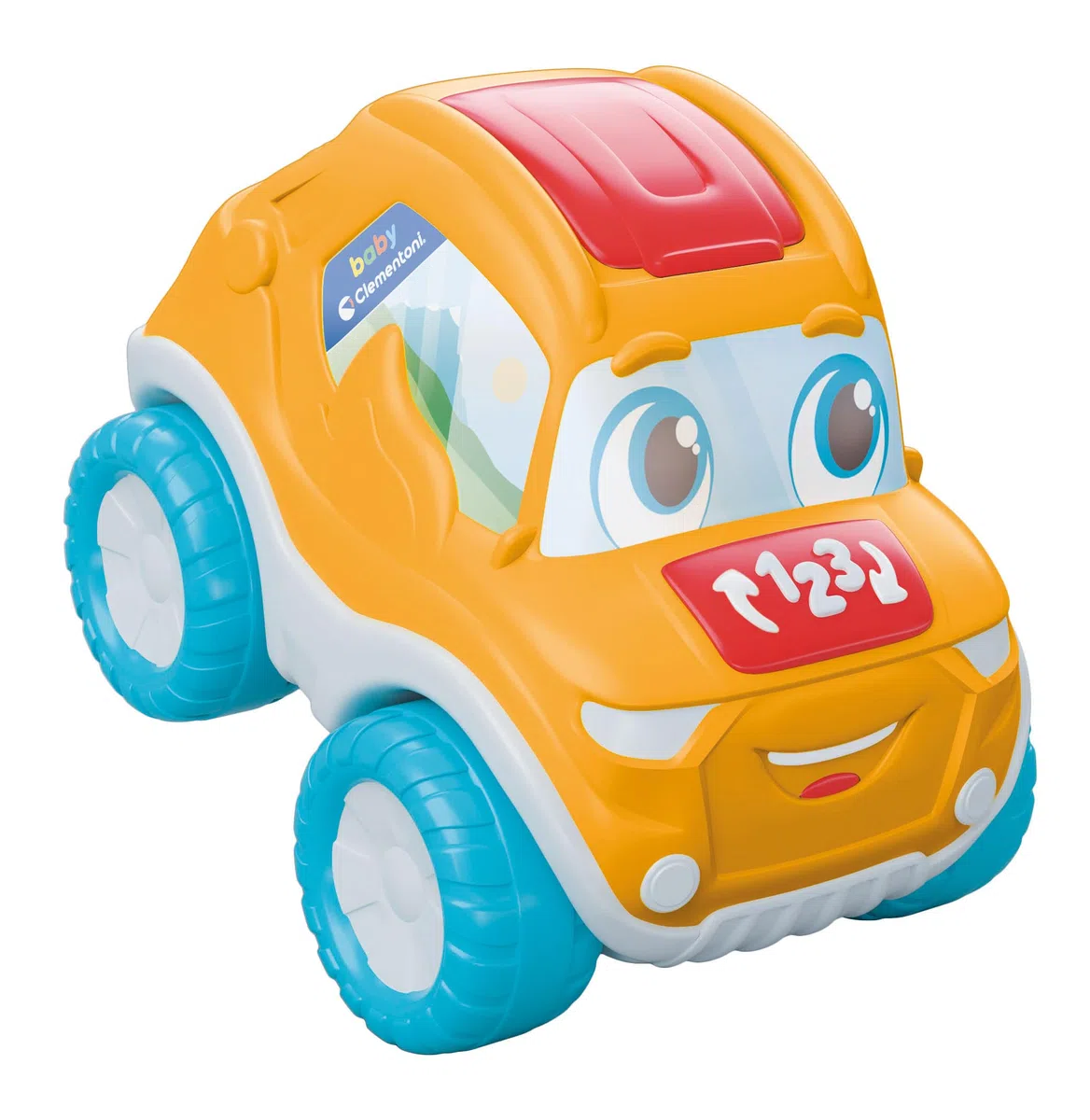 Clementoni Baby Rally Capriole, Macchinina Bambino 2-4 Anni, Gioco Prima Infanzia, Macchina Telecomandata con Suoni e Canzoni, Stimola Manualità, Linguaggio e Coordinazione, Lingua Italiana, 17996