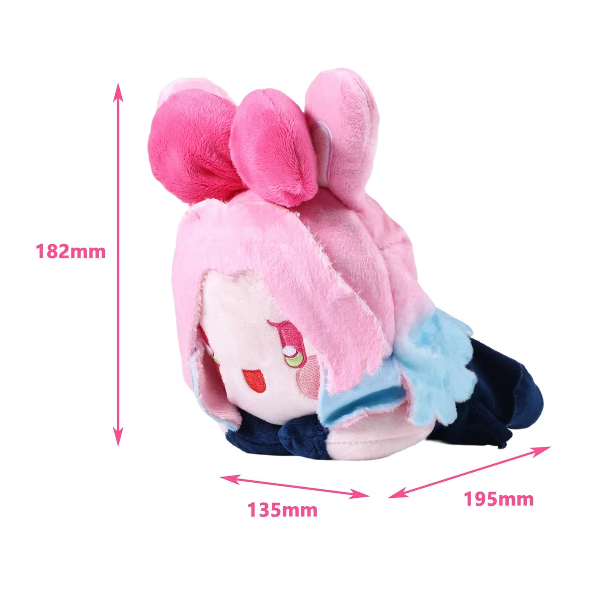 YJacuing Serie Alien Stage Bunny - Figurina in peluche di coniglio di 20,3 cm, ufficialmente concessa in licenza Anime ALNST - Merce da collezione (Mizi)