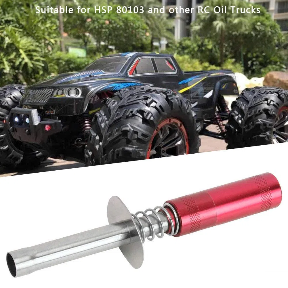 VGEBY Accenditore per Motori RC, in Lega di Alluminio Leggero, Accessorio Modellismo Compatibile Camion Olio 1/10 for Modellisti Appassionati e Hobbisti