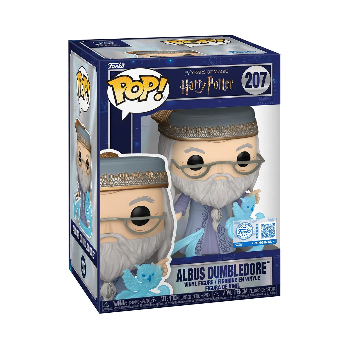 Funko POP! Movies: Harry Potter - 25 Years of Magic - Dumbledore - Esclusiva Amazon - Figura in vinile da collezione - Idea regalo - Prodotto ufficiale - Giocattoli per bambini e adulti