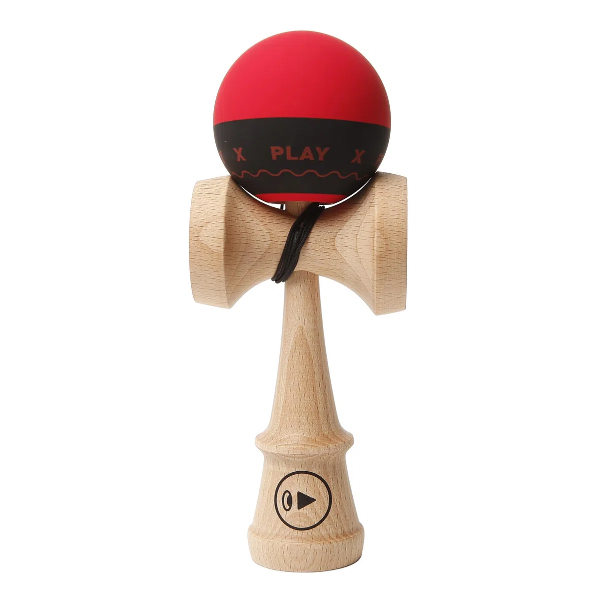 PLAY Kendama- Kendama, Colore Rosso/Nero, K2038