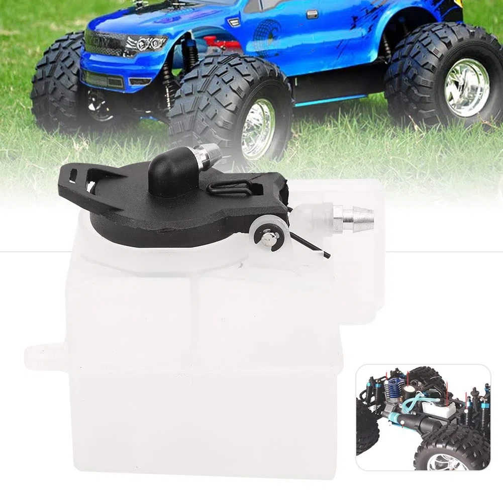 Serbatoio carburante RC, set serbatoi da corsa ad alte prestazioni, accessori auto RC 1/10, contenitore olio resistente, for piloti professionisti, gare sportive, allenamento quotidiano