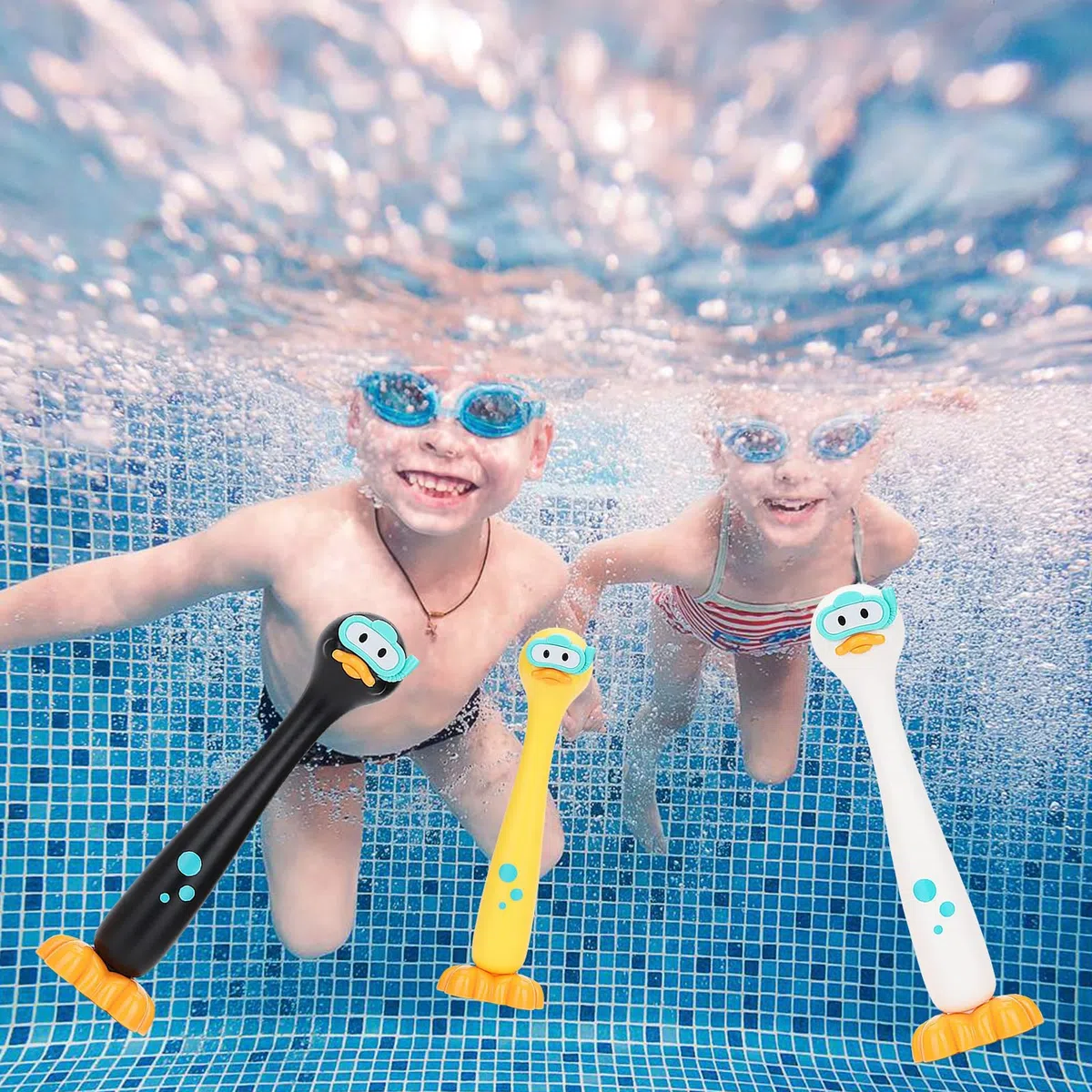 Giocattoli da Immersione, Giochi Piscina Bambini, Giocattoli da Piscina, Set da Giocattolo Subacqueo per Bambini Giocattoli da Piscina Giochi Estivi Gioco Acqua Ragazzi e Ragazze per Bambina