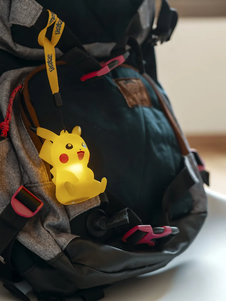 TEKNOFUN Pokémon Pikachu luminoso 9 cm, Yellow