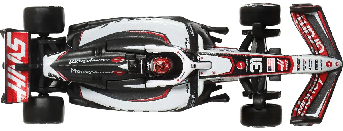Hot Wheels Scala 1:64 Auto da Corsa Giocattolo da Collezione Premium in Metallo Pressofuso Formula 1 con Pneumatici per Piloti Veri e Corpo/Telaio in Metallo (Gli Stili Possono Variare)
