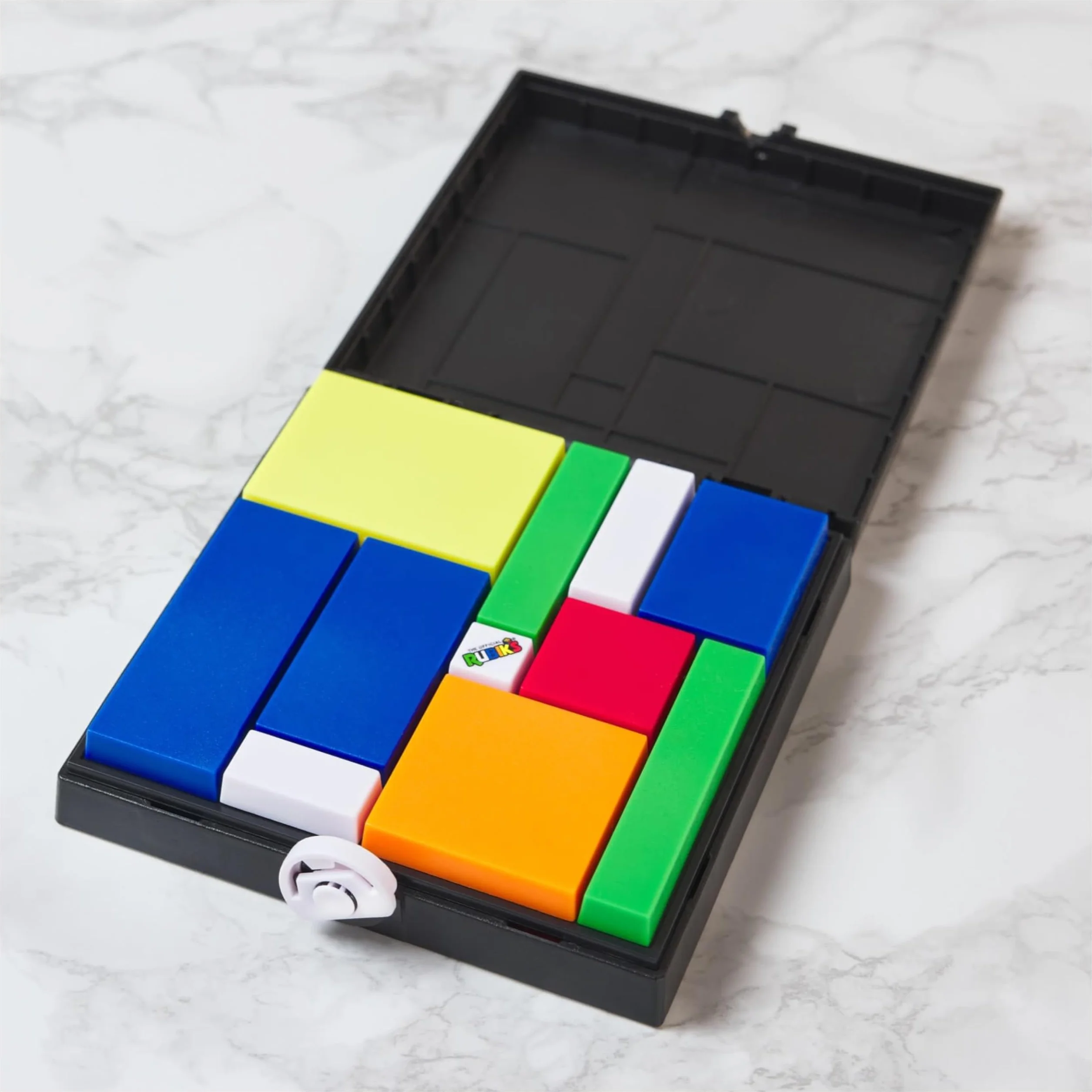Gioco Rubik's Cube Gridlock, gioco di risoluzione di problemi ispirato al classico giocattolo tattile e rompicapo, per adulti e bambini dai 7 anni in su