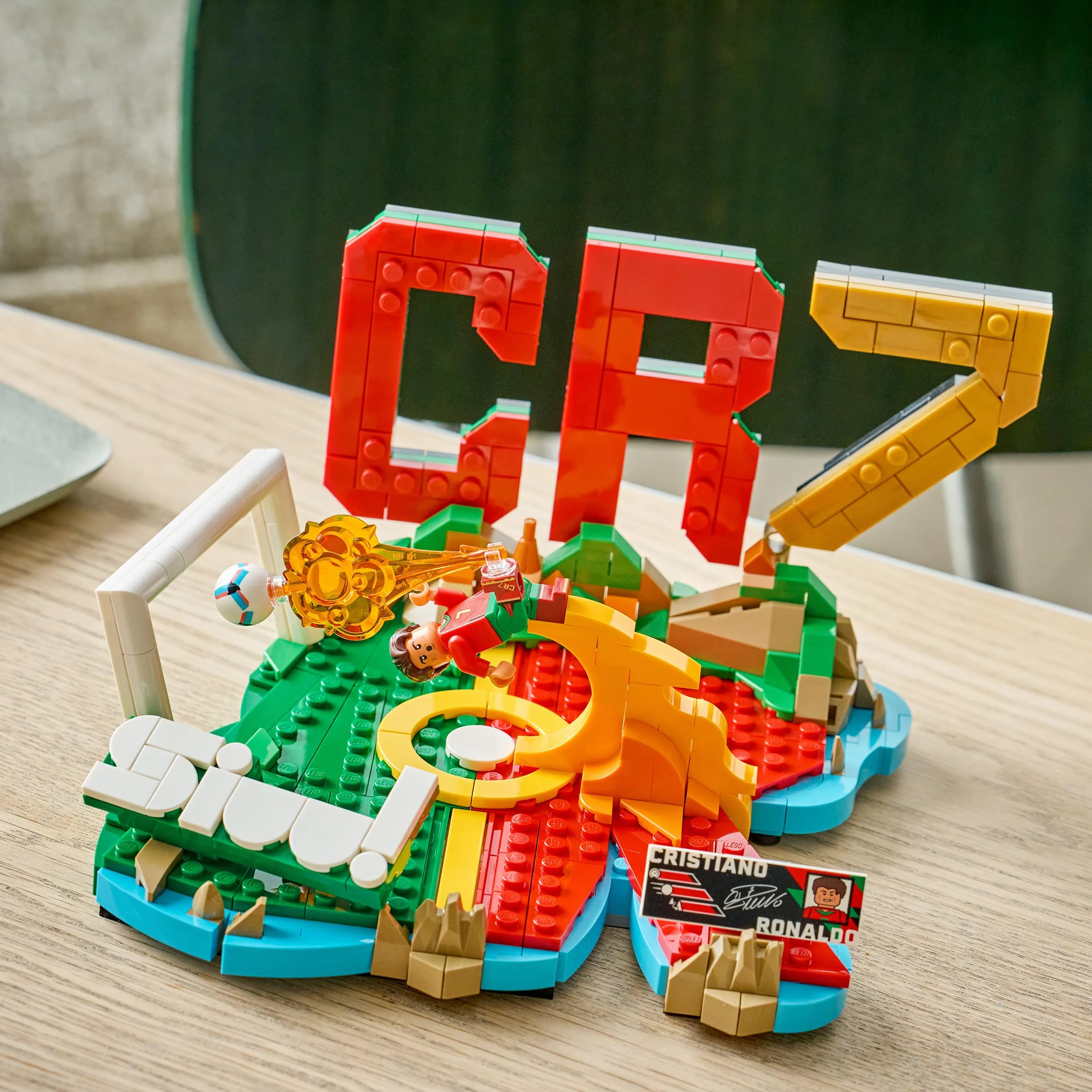 LEGO Cristiano Ronaldo Minifigure 3D Model 43012