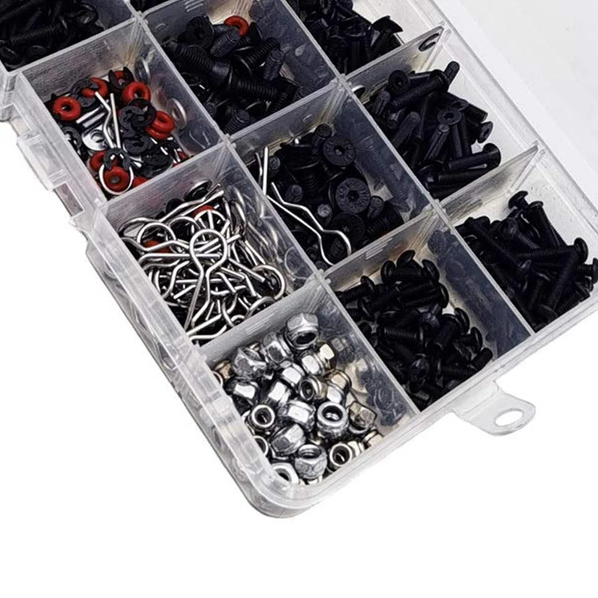 500 accessori RC, kit di viti RC, accessori RC 1/10, RC Crawler 1/10, accessori per auto RC, accessori per modellismo RC, per RC Cars Trucks Crawler in scala 1/8, 1/10, 1/12 e 1/16