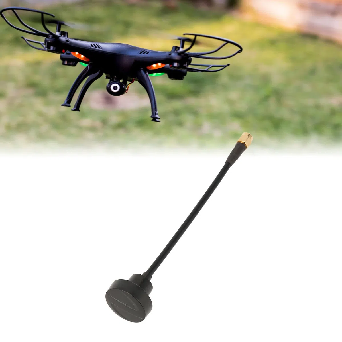 per Foxeer FPV Antenna, 5.8G 2dBi Mini RHCP Omnidirezionale Pagoda Antenna, Antenna Ad Alto Guadagno a Lungo Raggio Lecca-lecca per Drone da Corsa FPV Remoto