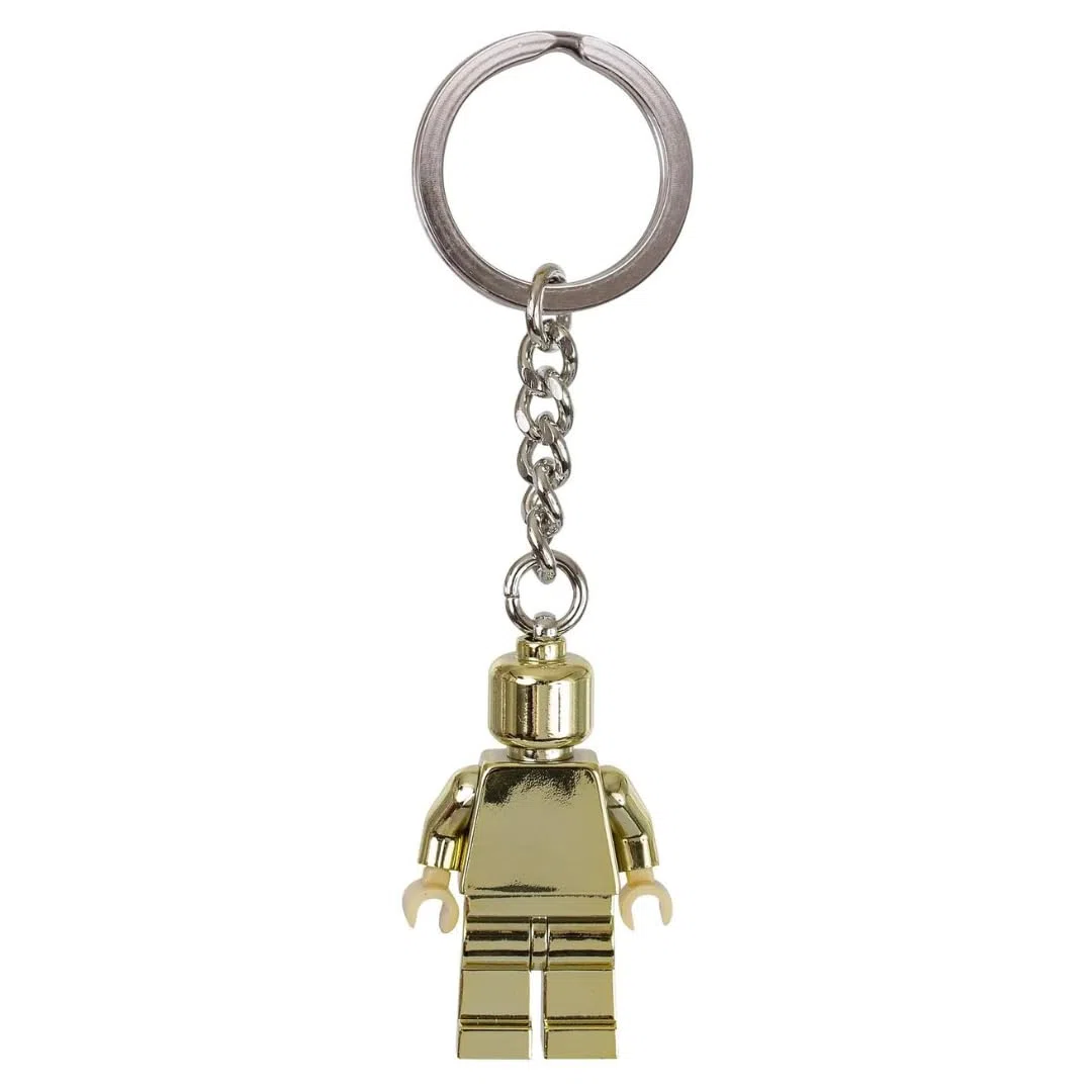 LEGO Classic: Portachiavi Gold minifigure