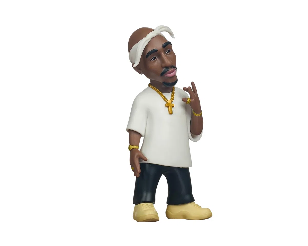 MINIX Tupac Model - Action da collezione 12 cm Figura Musica Icon Range per fan