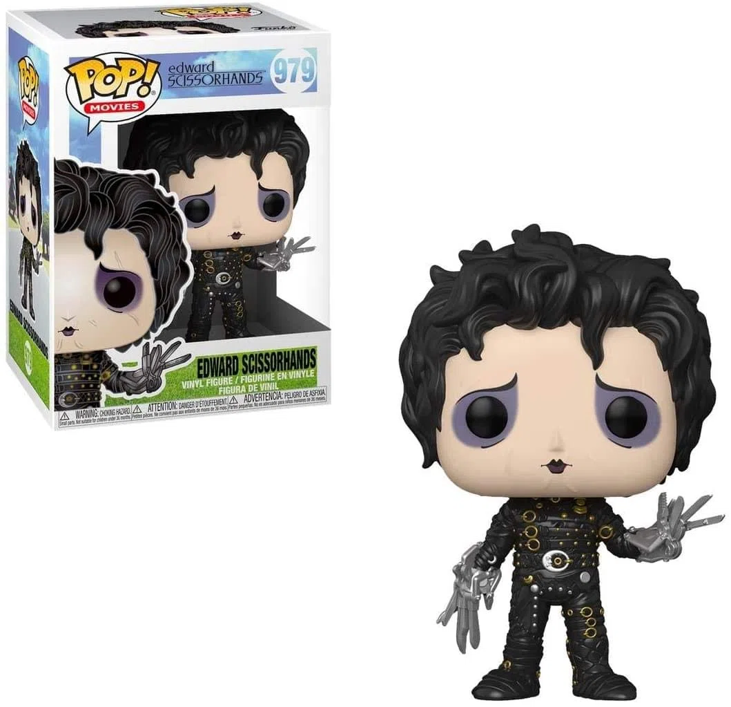 Funko Pop! Movies Edward Scissorhands - Figura in Vinile da Collezione - Idea Regalo - Merchandising Ufficiale - Giocattoli per Bambini e Adulti - Movies Fans - Figura da Collezione e da Esposizione