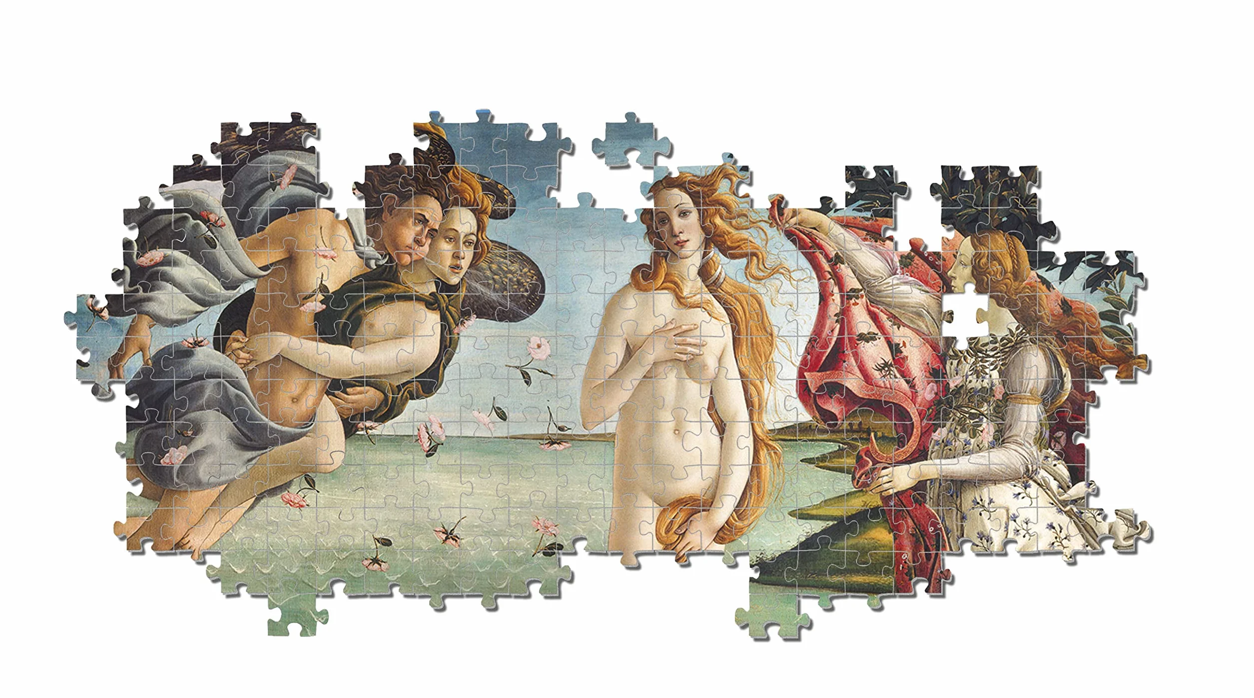 Clementoni - Puzzle 2000 Pezzi Arte per Adulti e Ragazzi, Museum Collection, Tema Botticelli La Nascita di Venere, Idea Regalo Made in Italy, 97,5x66,8 cm, 32572