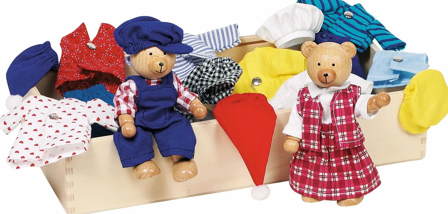 Biegepuppen Bärchens Klamottenkiste