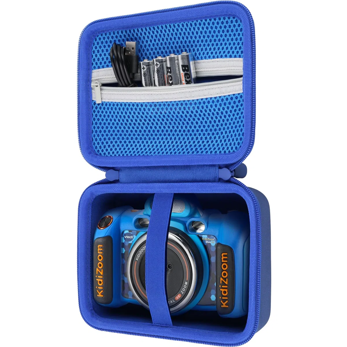 co2CREA duro custodia da viaggio per VTech KidiZoom Duo Camera FX Kids Fotocamera digitale (solo scatola,Case Only)