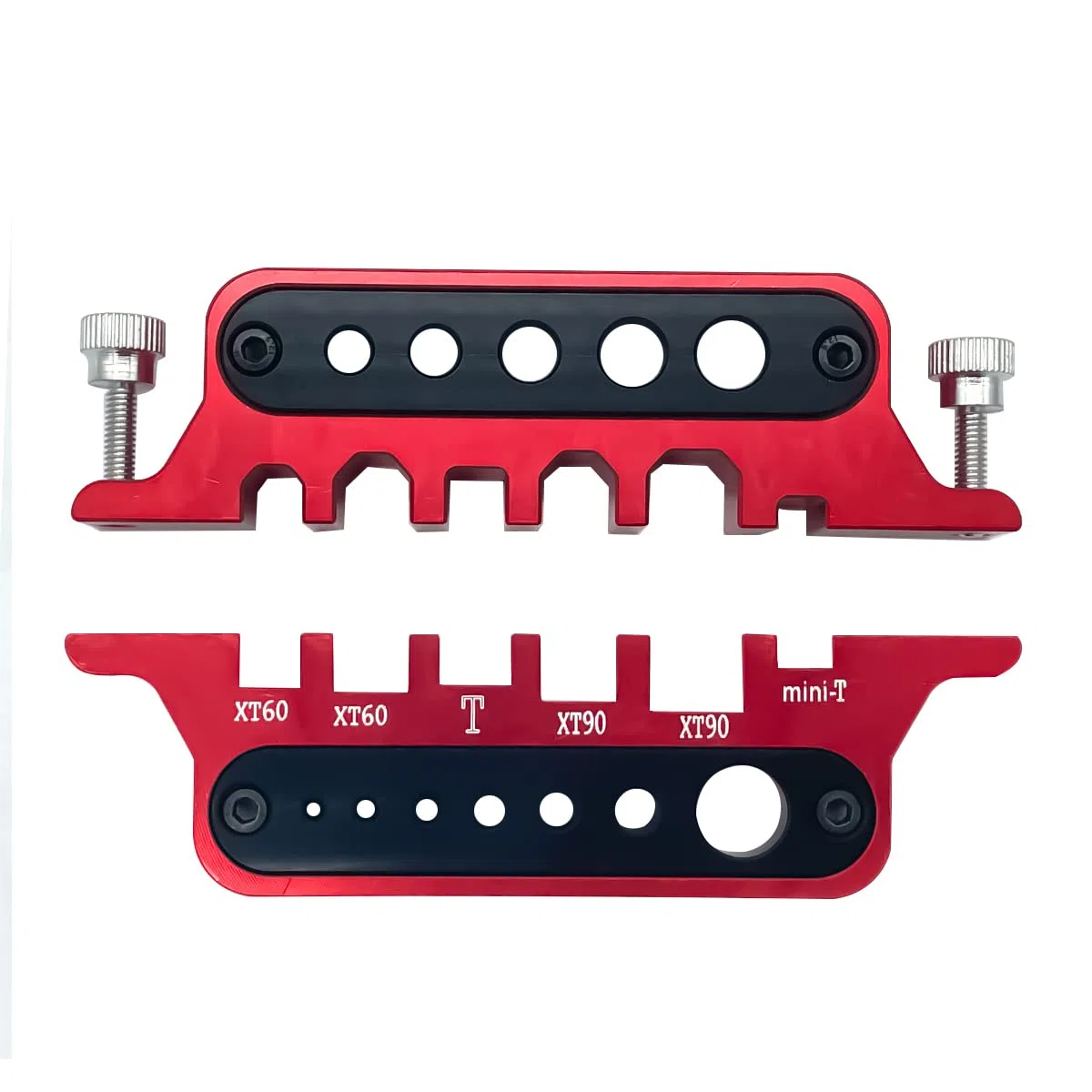 Alluminio Saldatura Isolamento Stazione Jig RC Strumenti per XT60 XT90 Deans T Banana Connettore