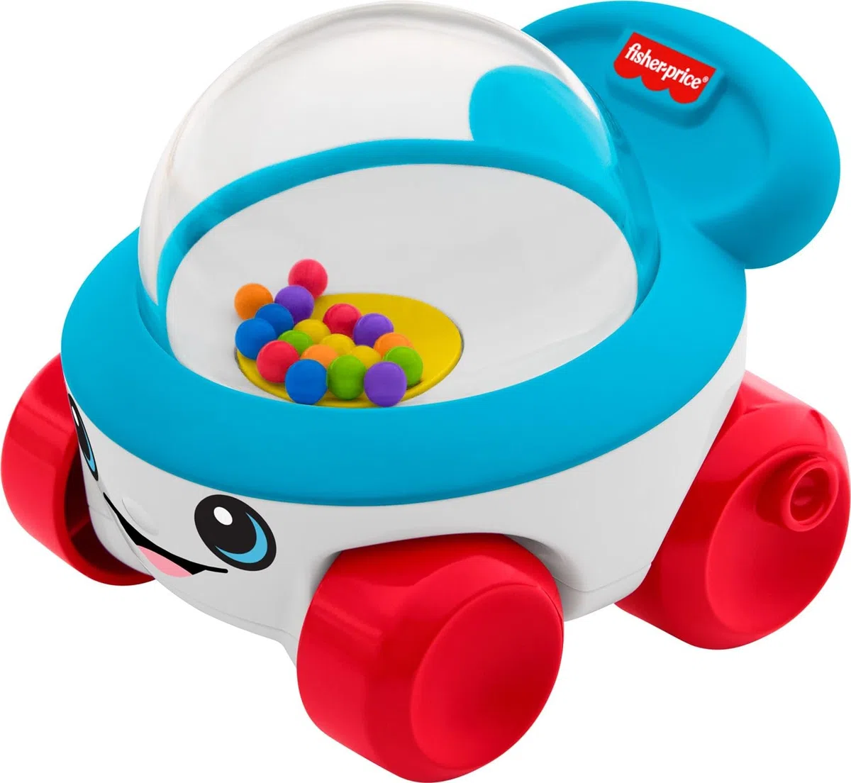 Fisher-Price Giocattolo Push-Lungo del Veicolo del Popper del Mais con Suoni per Neonati e Bambini