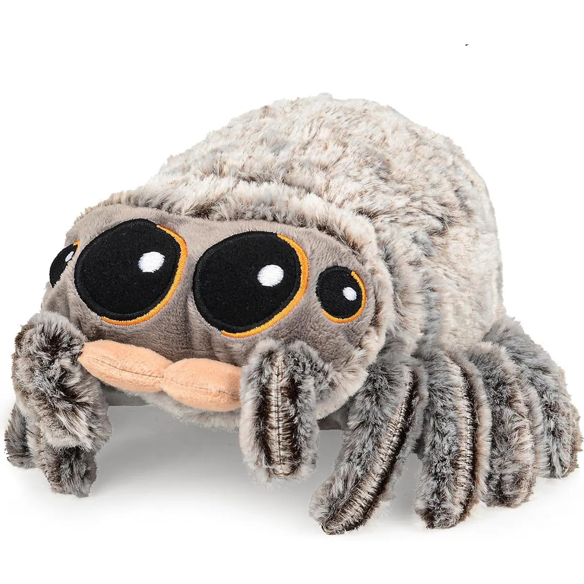 Ragno Peluche Bambola, 8,2 pollici Carino Occhi Grandi Ragno Animale di Peluche, Spider Stuffed Toy, Ragni di Peluche di Halloween, Giocattolo di peluche morbido e coccoloso per Bambini e Amici
