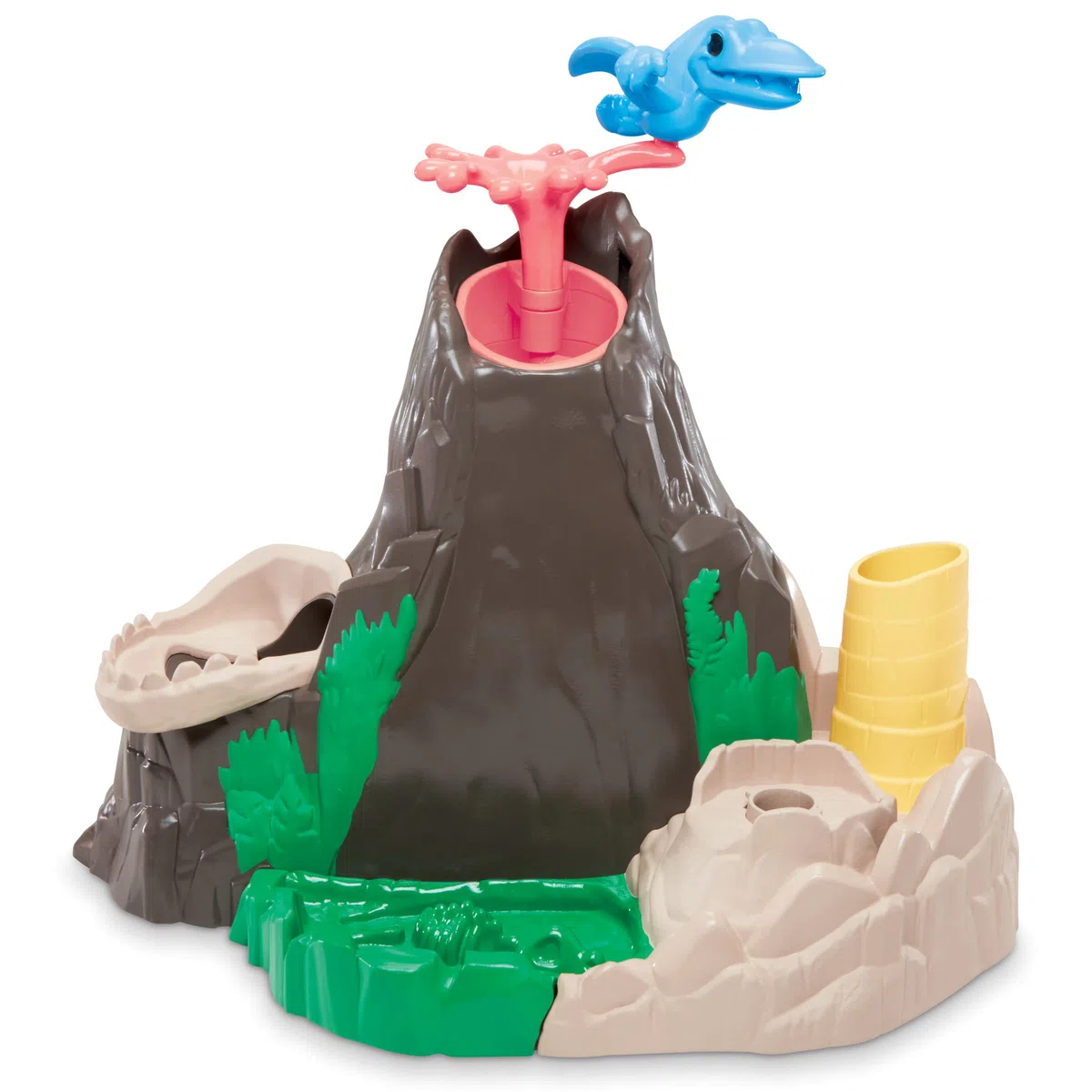Play-Doh Slime Dino L'isola dei Dinosauri Playset con HydroGlitz, Gioco dei Dinosauri per Bambini da 4 Anni in su, Non Tossico