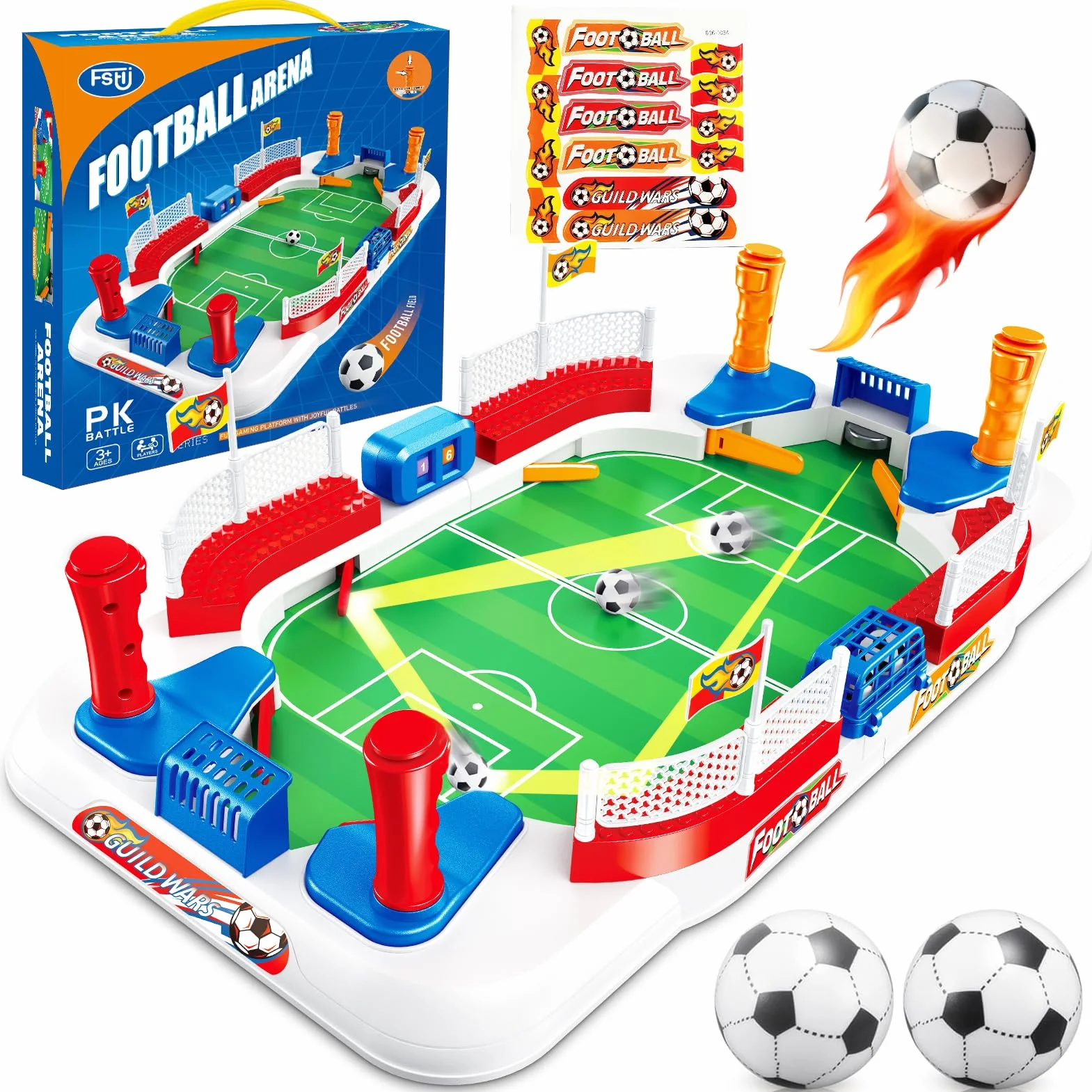 Biliardino per Bambini, Mini Calcio Balilla per Due, Interattivo Biliardino, Calcetto Balilla Giochi Da Tavolo Da Casa Regalo Bambino per Bambini 4-10 Anni, Adulti, Feste Di Famiglia