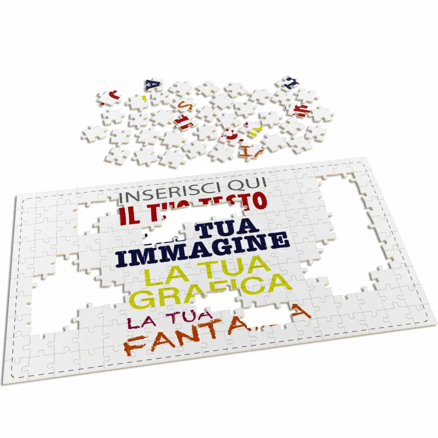 Gruppo Veneziano - Puzzle Personalizzato 192 pezzi Con foto , testo o logo - Puzzle Personalizzabile - Idea Regalo per feste e Compleanni - 20x28,5 192 pezzi - 100% Made in Italy